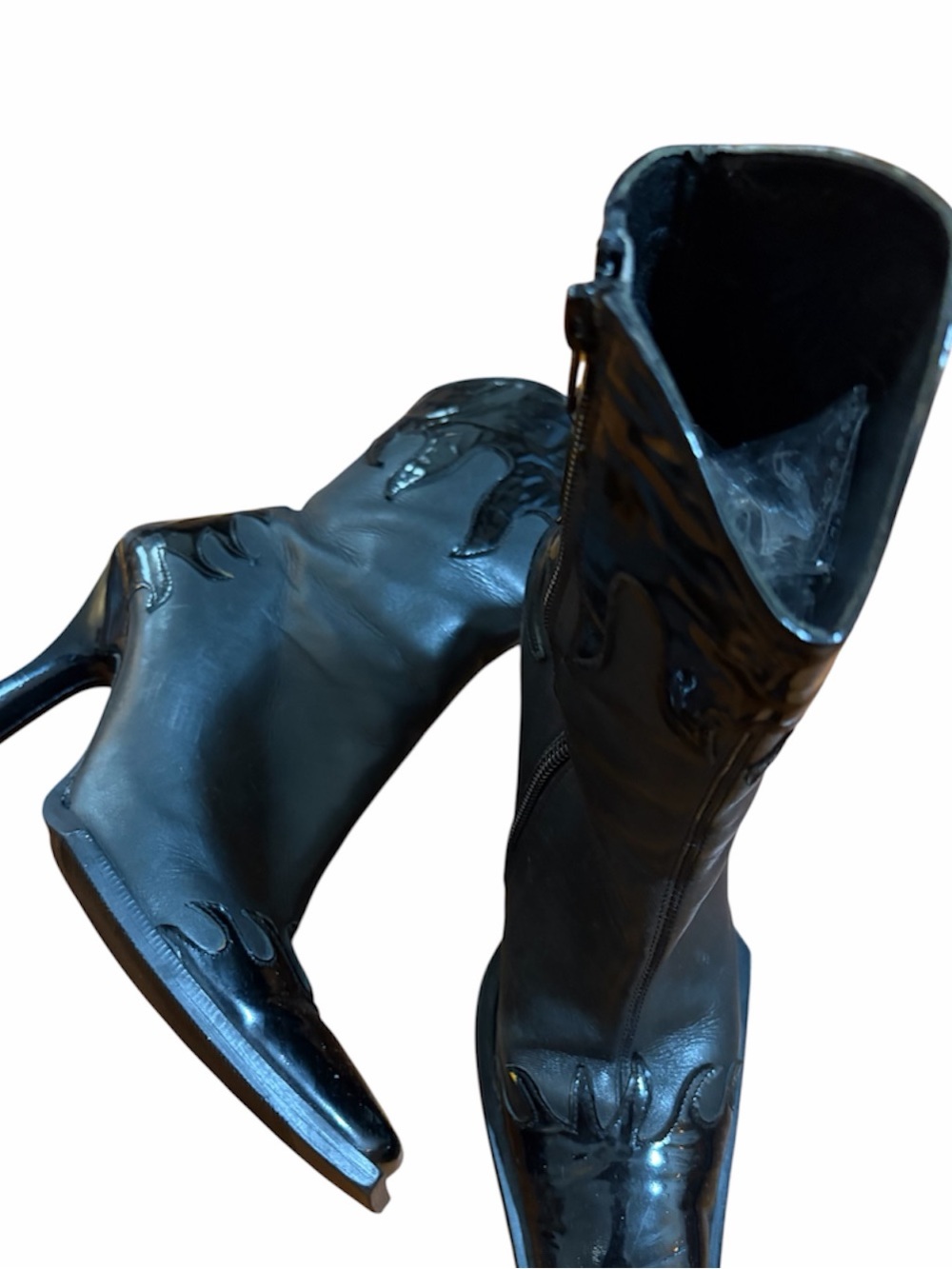 Vintage John Fluevog Buffy Boots - Flame Boots 2001 - Picture 4 of 4